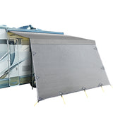 Weisshorn 12ft Caravan Awning Fabric & Privacy Screen RV Roll Out Sun Shade 3.4M