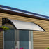 Instahut Window Door Awning 1mx1m Transparent Panel