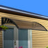 Instahut Window Door Awning 1mx1.2m Brown