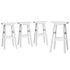 Artiss 4x Bar Stools Kitchen Chairs Wooden White