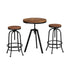 Artiss Bar Table Stools Set Dining Desk Industrial Kitchen Chairs Cafe Pub