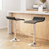 Artiss 2x Bar Stools Adjustable Gas Lift Chairs Black