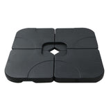 Instahut Outdoor Umbrella Base 50cm 4 Plates Stand Pod Cantilever