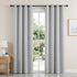 Artiss Blockout Curtains 2X 132x213cm Thermal Insulated Eyelet Drapes Grey