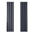 Artiss 2X Blockout Curtains Eyelet 140x230cm Charcoal