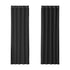 Artiss 2X Blockout Curtains Eyelet 180x213cm Black