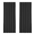 Artiss 2X Blockout Curtains Eyelet 240x230cm Black