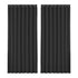 Artiss 2X Blockout Curtains Eyelet 300x230cm Black