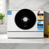 Devanti 6-Place Setting Benchtop Dishwasher 50cm White