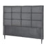 Artiss Bed Headboard Double Bedhead Linen Fabric Charcoal