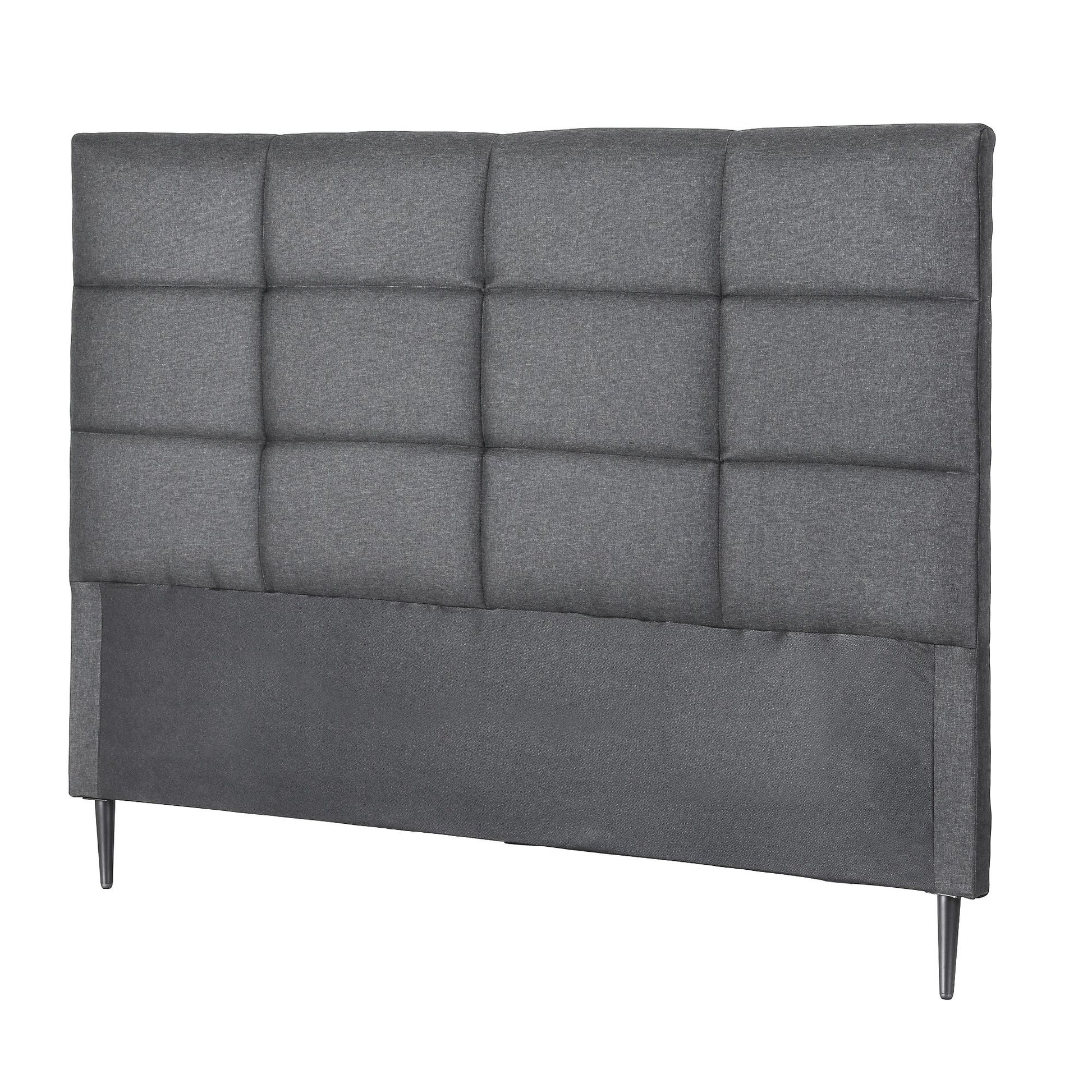 Artiss Bed Headboard Queen Bedhead Linen Fabric Charcoal
