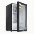 Devanti 105L Bar Fridge Glass Door Mini Fridge Countertop Cooler Black