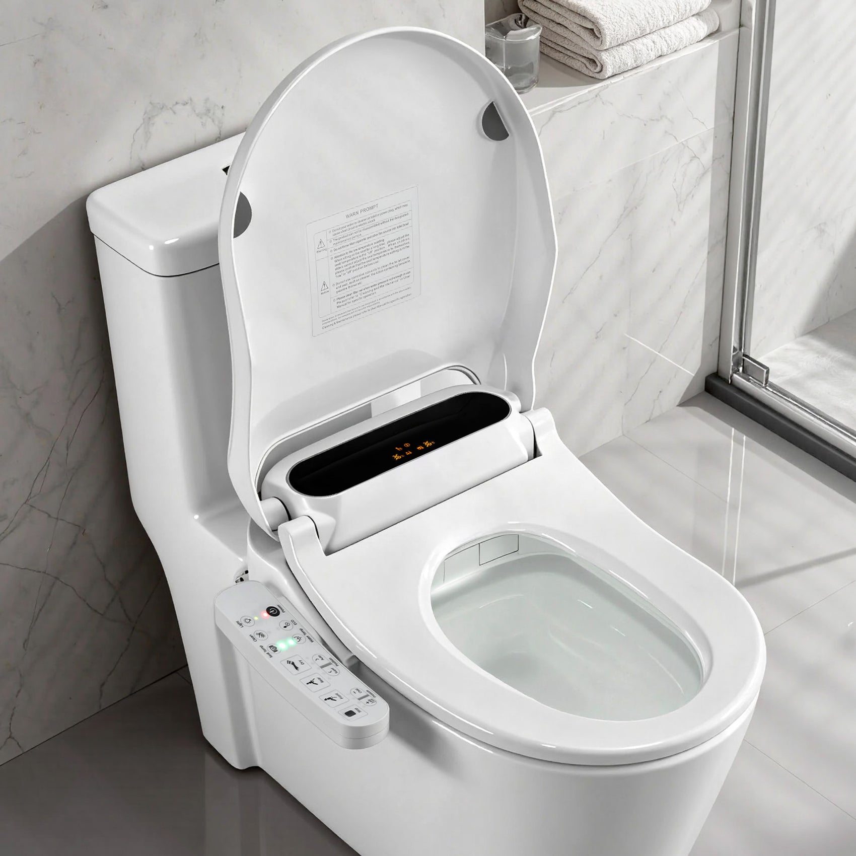 Cefito Smart Electric Bidet Toilet Seat LED Display Heated Dryer WaterMark