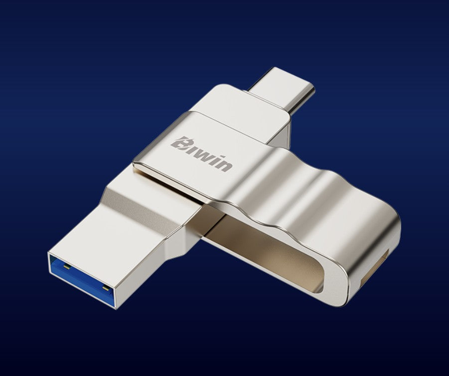 Biwin UD150 256GB USB Flash Drive USB 3.2 Gen 1 Type-A/Type-C - 5 Year Warranty