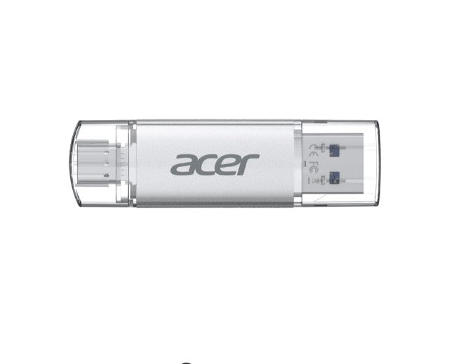 Acer UT300 64GB USB Flash Drive PCBAÂ USB3.0 Gen 1 Type-A/Type-C - 5 Year Warranty
