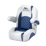 Seamanship Reclining Captain Boat Seat 90°-155° Recline, 19cm Thick Cushion