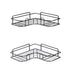 Cefito 2 Packs Bathroom Shelf Corner Storage Rack