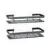 Cefito 2 Packs Bathroom Shelf Storage Rack
