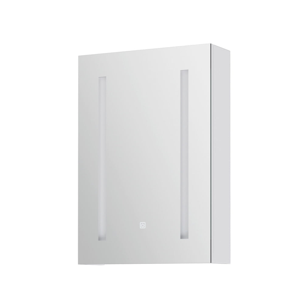 Bathroom Mirror Cabinet LED 500x720mm Medicine Wall Storage