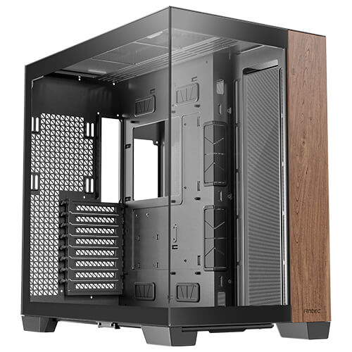 Antec C8 Wood, Full Tower, E-ATX/ATX/Micro-ATX/ITX, 270Â° Tempered Glass, Wood Accent, USB-C 10Gbps, Triple 360mm Radiator, 2Yr Wty