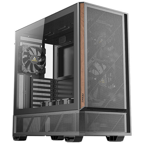 Antec P30 Air 478Ã—222Ã—465â€¯mm, Steel+Plastic+Wood, ATX/mATX/ITX, 4mm TG, 2xUSB3.0, Type-C, 7 slots, 2/1Ã—3.5'/2.5', fans 5, GPU 405â€¯mm Mid Tower Case