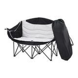 Weisshorn Camping Chair Double Folding Moon Chair Portable Seat 240KG