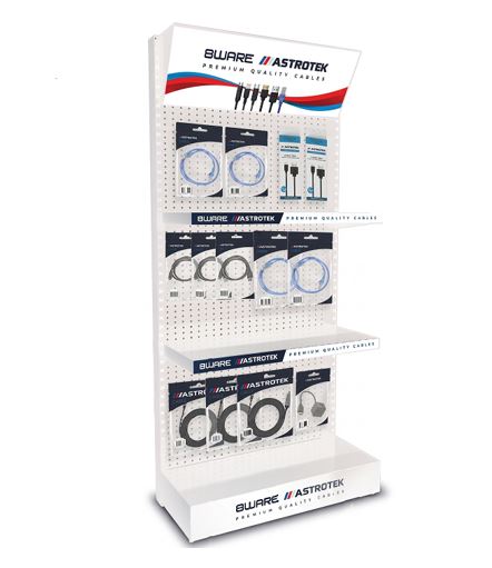 Retail Cable Display Stand #2 - Dimension 180x102x45cm - get it FREE when buy $1000 8ware/Astrotek Products (sell with CB8W-HOOK32 + CB8W-HOOK38)