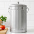 Gardeon Compost Bin Kitchen Countertop Food Waste Caddy 6L Silver