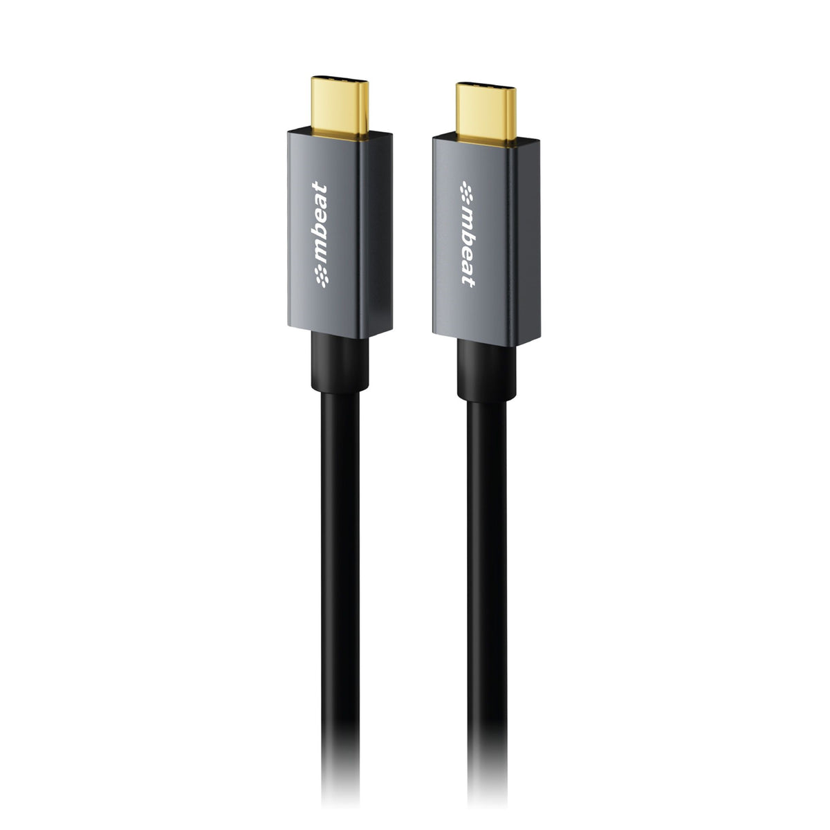 mbeatÂ® Tough Link 1m USB 4.0 USB-C Cable - Space Grey Video Resolution: Maximum 8K/60Hz Package Weight: 85g USB-C 4.0 Product Weight: 60g