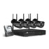UL-tech Wireless CCTV Security System 8CH NVR 3MP 4 Bullet Cameras 1TB