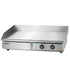 Devanti Commercial Electric Griddle 73cm BBQ Grill Plate 4400W