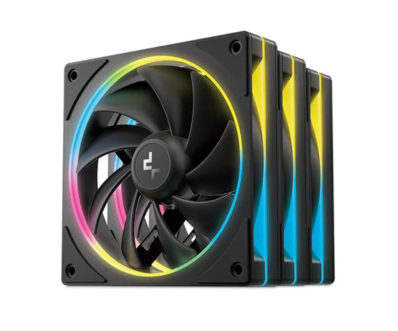 DeepCool FL12 SE 3 Pack 120mm Performance ARGB Fans , Hydro Bearing 120Ã—120Ã—25 mm(LÃ—WÃ—H)