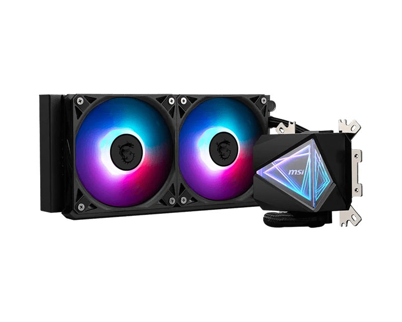 MSI MAG CORELIQUID I240 BlackLiquid CPU Cooler, LGA 1150/1151/1155/1156/1200/1700+ Next gen AM5/AM4 3y warranty