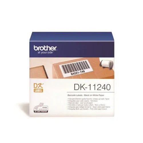 Brother DK-11240 - LARGE WHITE MULTI-PURPOSE LABELS 102MM X 51MM 600 LABELS PER ROLL