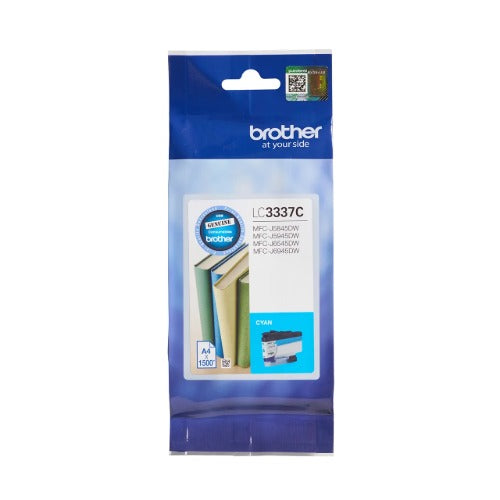 Brother LC3337C *NEW*CYAN INK CARTRIDGE TO SUITMFC-J5945DW/MFC-J6945DW/MFC-J5845DW/MFC-J6545DW-UP TO 1500 PAGES