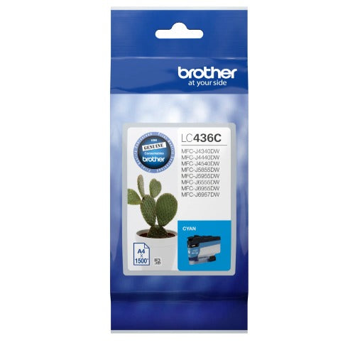 Brother LC436C    *NEW*INKvestment Tank A3 Colour Inkjet Printer with up to two years of ink in-box