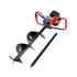 Giantz Post Hole Digger 300mm Petrol Drill Auger Extension Bits