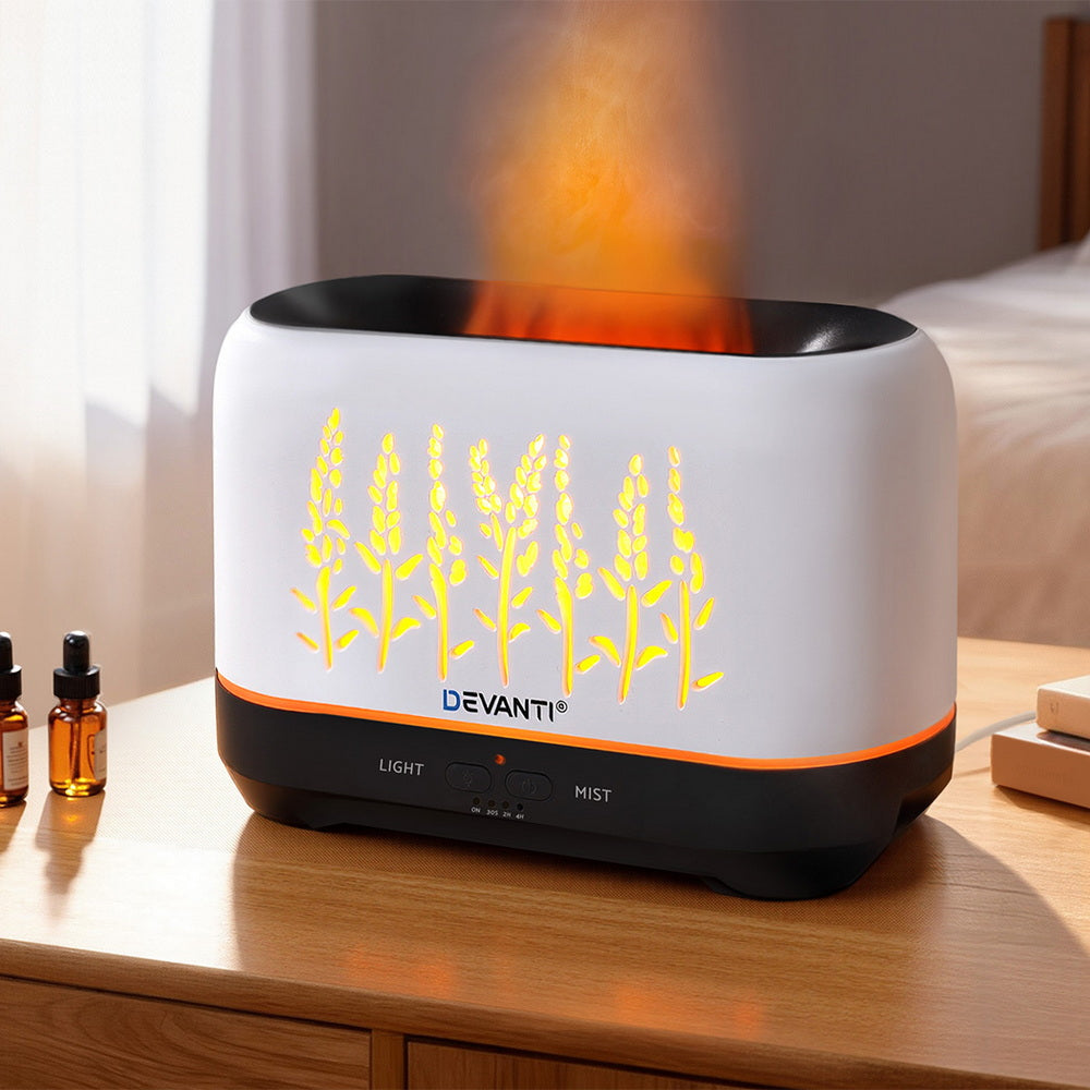 Devanti Aroma Diffuser Aromatherapy Flame 200ml