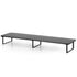 Artiss Dual Monitor Stand 100cm Riser Large Laptop Stand Desk Organiser Black