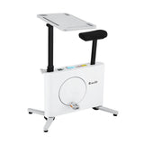 Everfit Exercise Bike Magnetic Desk Bike with Tabletop Fitness Home Workout Gym