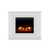 Devanti Electric Fireplace Fire Heater 2000W White