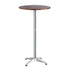 Gardeon Outdoor Bar Table Wooden Cafe Table Aluminium Pole Round
