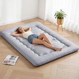 Giselle Bedding 10cm Japanese Floor Mattress Foldable Futon Mattress Washable Cover Straps