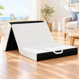 Giselle Folding Mattress Single 15cm Foldable Trifold Tencel Floor Guest Bed Mat