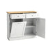Artiss Buffet Sideboard Cabinet Kitchen Tilt Out Bin Holder Storage Cupboard