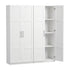 Artiss 2x Buffet Sideboard Cabinet Pantry Hutch Kitchen Storage Organiser White