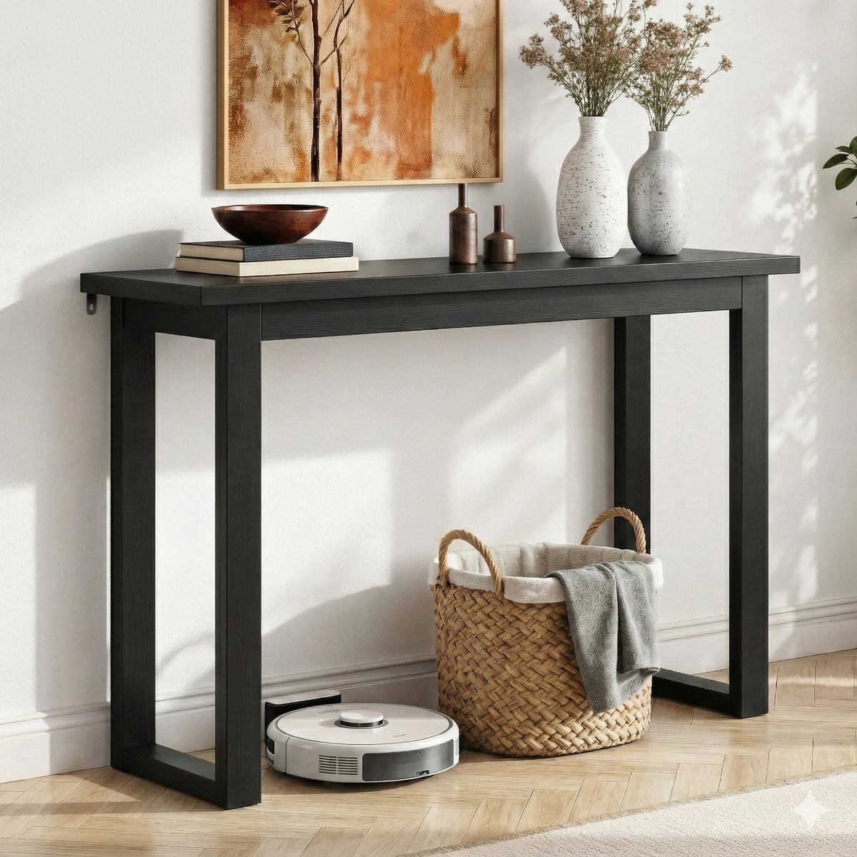 Artiss Console Table 110CM Black