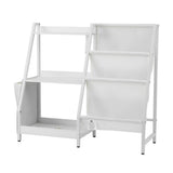 Keezi 3-Tier Kids Bookshelf Bookcase Children Toy Storage Organizer Rack Display Shelf
