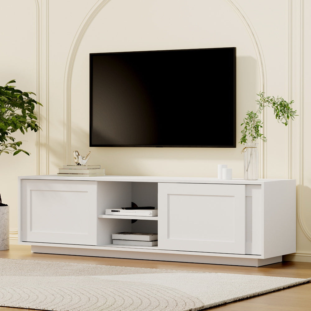 Artiss TV Unit Entertainment Unit Storage Cabinet 160cm White