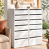 Artiss 2x Chest of 6 Drawers Dresser Tallboy White